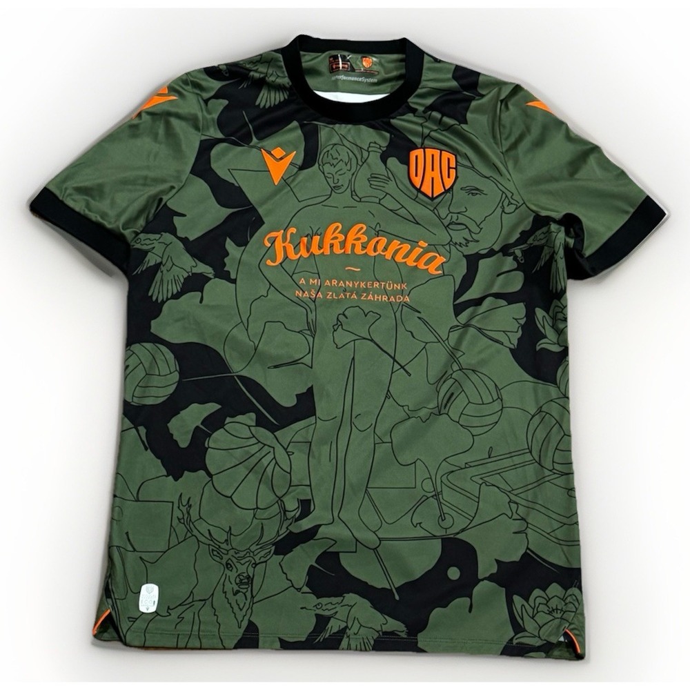 DAC Away Jersey 23 24 Green MACRON Dunajská Streda Home Shirt Slovakia M - 3XL